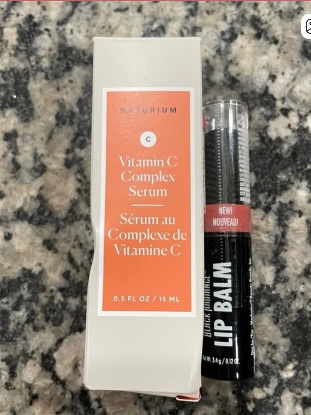 Naturium Vitamin C Complex Serum + Wet n Wild Lip Balm Set